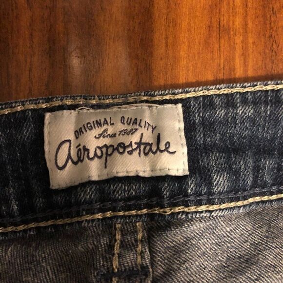 5-Pocket Aeropostale Bayla Skinny Capri Jeans in size 1/2 - Picture 8 of 12